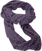Christina Rohde large tube scarf with stars
