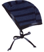 Christina Rohde baby bonnet in cool blue