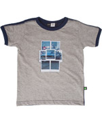 Molo grijze t-shirt met polaroid print