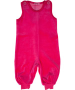 Ej Sikke Lej velour overalls for little girls