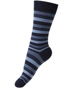 Melton classic dark-stripe socks