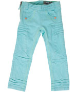 Molo pastel green colored jeans for girls