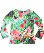 Molo poppy flower printed t-shirt