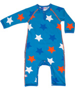 Molo star printed blue playsuit