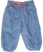 Minymo baggy baby jeans for girls