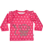 Minymo polka dotted baby blouse