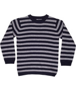 Wheat trendy marine striped pullover