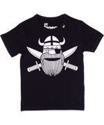 DanefÃ¦ awesome black pirate t-shirt