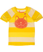 DanefÃ¦ girly summer Tee with smiling cat