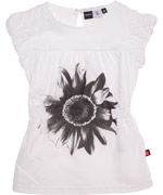 Molo lovely white blouse with flower print