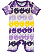 SmÃ¥folk summer playsuit with multi colored apples