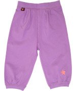 Molo soft lilac baby pants for girls