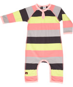 Molo fantastic 4-color striped playsuit