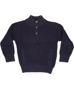 Name It super cable knitted navy sweater