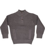 Super pull gris en tricot par Name It