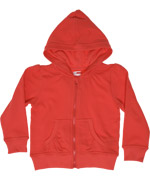 Name It comfy sweet red zip-up hoodie