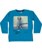 T-shirt chien turquoise par Name It