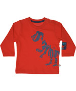 Minymo superb red Dino T-shirt