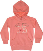 Minymo trendy salmon pink hoodie