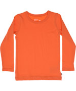 T-shirt orange en coton bio par Katvig