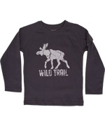 Wheat moose printed t-shirt
