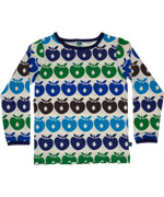 SmÃ¥folk classic multi apple printed Tee