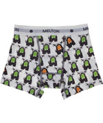 Melton screaming monsters printed boxer briefs