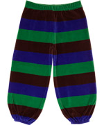 DanefÃ¦ fantastic green velour striped pants