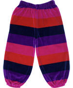 DanefÃ¦ fantastic purple velour striped pants