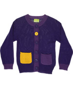 Mala charming purple cardigan for junior