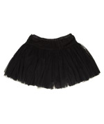 Wheat exciting black tulle skirt