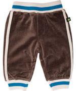 Molo brown velour baby pants