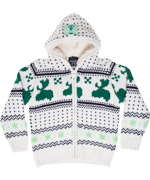Minymo cool Scandinavian knitted hoodie