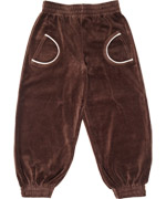 SmÃ¥folk fantastic brown velour pants