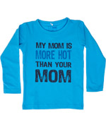 Name It blue 'mom' printed t-shirt