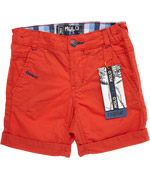 Molo mega leuke rood-oranje short