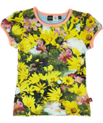 Molo erg mooi zomers t-shirt met zonnebloem print