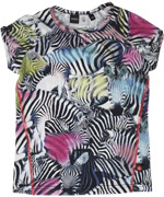 Molo funky zomer t-shirt met zebra print