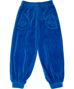 SmÃ¥folk cool blue velour pants