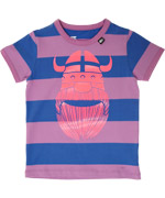 T-shirt rose Erik le Viking pour filles par DanefÃ¦