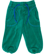 Super pantalon vert en velour bio par Katvig