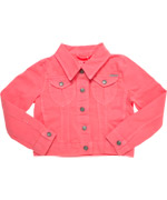 Name it fantastic jeans jacket in neon pink!