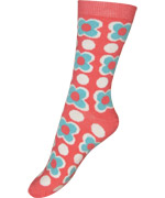 Melton sweet graphic flower printed socks