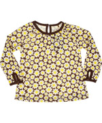 Ej Sikke Lej flower prower printed blouse