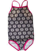 Smafolk grey swimsuit for junior girls