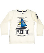 Name It creamy white sailboat t-shirt