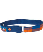 Katvig fantastic orange and blue organic belt