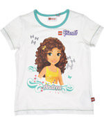 LEGO Friends white t-shirt of Andrea