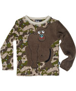 T-shirt camouflage avec gorille par Ubang