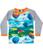 Molo kleurrijke t-shirt met vliegmachines